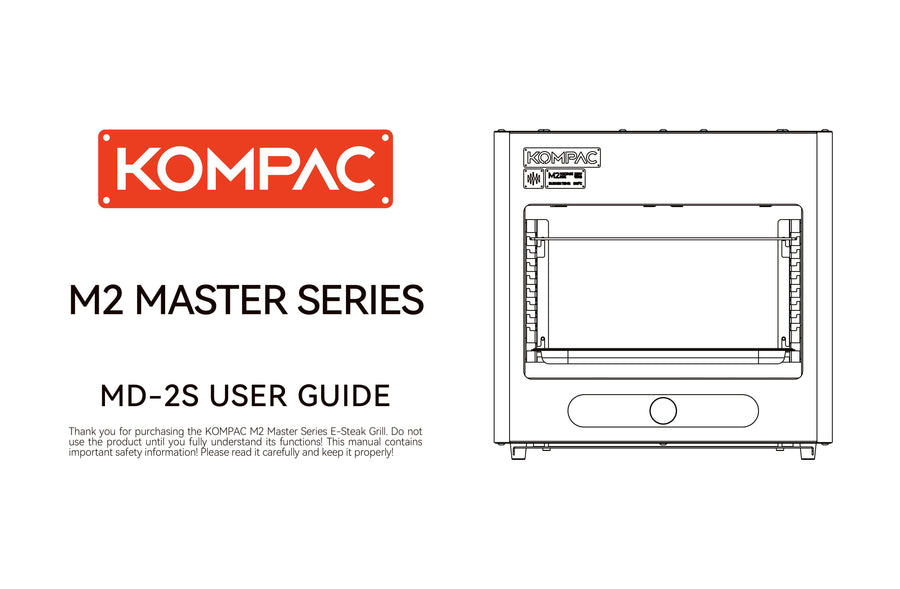 M2 Electric Steak Grill User Manual