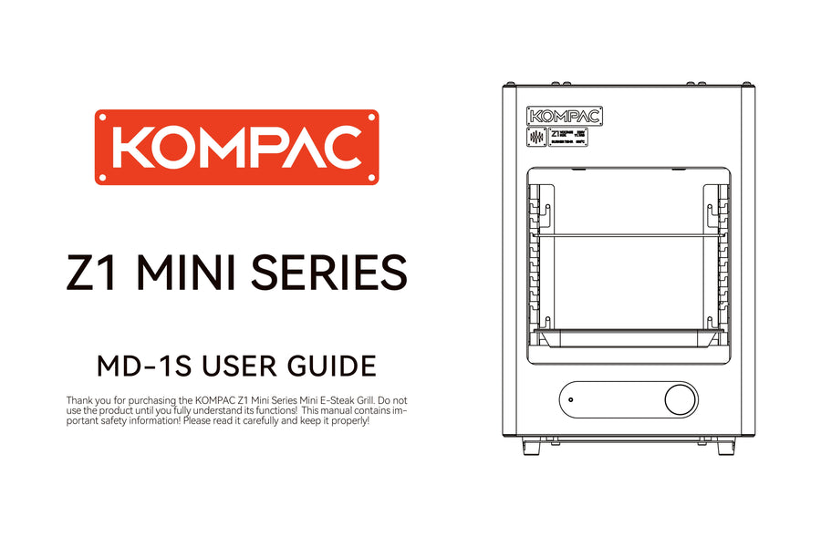 Z1 Mini Electric Steak Grill User Manual