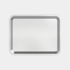 M2 Stainless Steel Food Tray