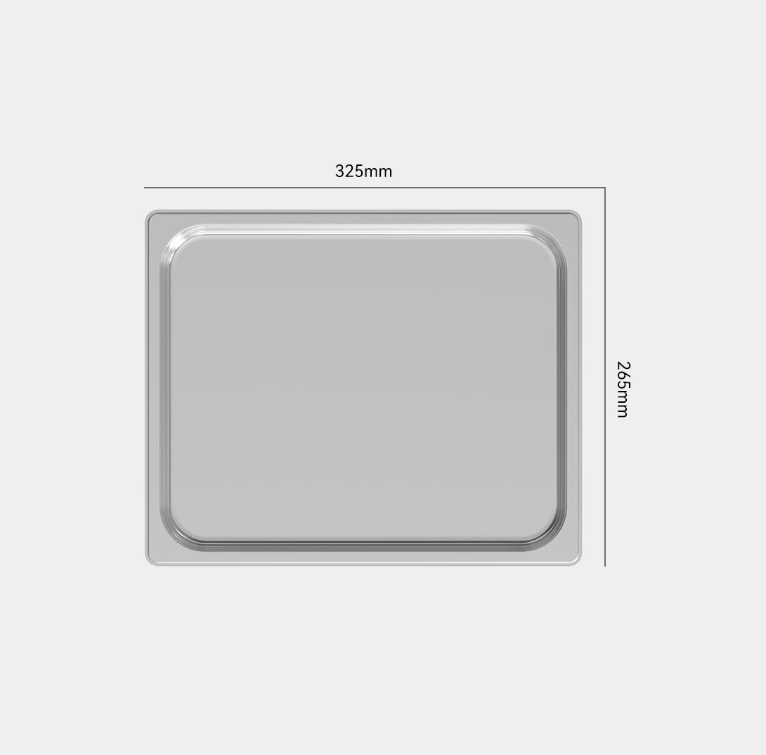 M2 Stainless Steel Food Tray
